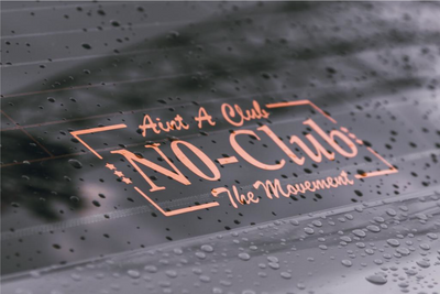 "Ain't A Club" Die Cut